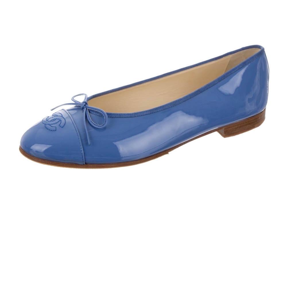 Chanel Patent Leather Flats